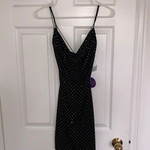 Windsor Clothing Rhinestone Mini Dress